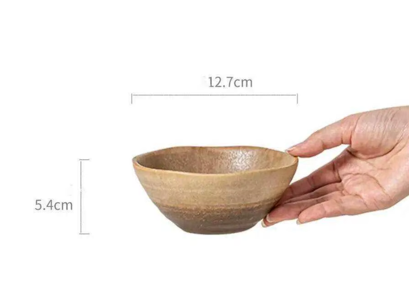 Brown Stoneware Bowl