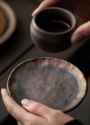 Coffee Cup & Plate